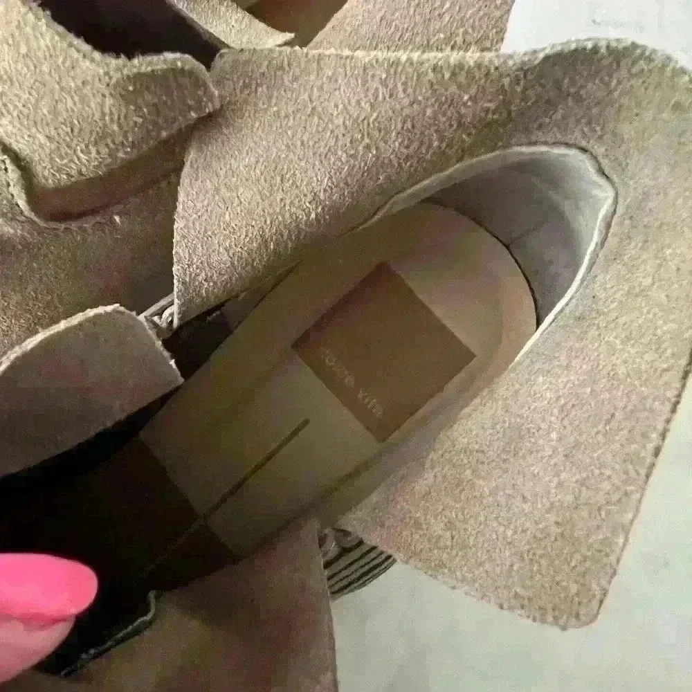 Dolce Vita Taupe Suede Kipp Bootie